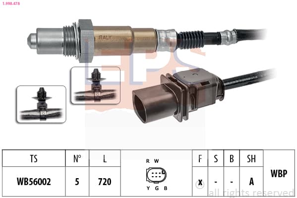 EPS Lambda sonda 1.998.478 1