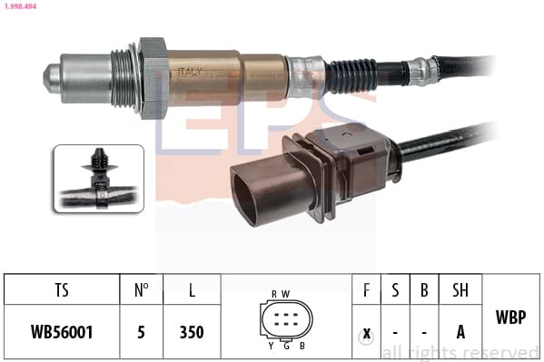 EPS Lambda sonda 1.998.494 1