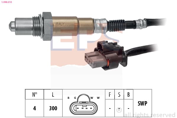 EPS Lambda sonda 1.998.510 1