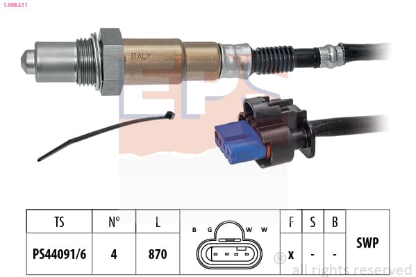 EPS Lambda sonda 1.998.511 1