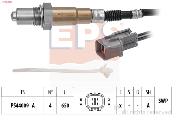 EPS Lambda sonda 1.998.550 1