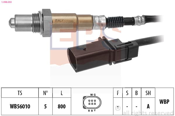 EPS Lambda sonda 1.998.593 1