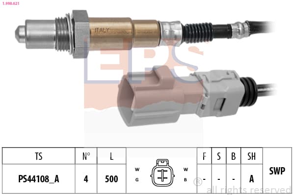 EPS Lambda sonda 1.998.621 1