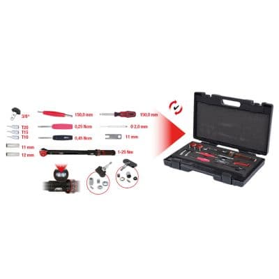 KS TOOLS Sada náradia, kontrola tlaku v pneumatikách 1001180 1