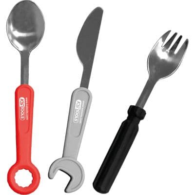 KS TOOLS Sada detského príboru 3ks 100212 1