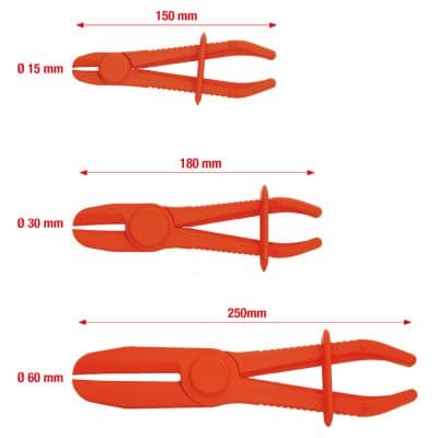 KS TOOLS Kliežte na hadicové spony 115.5050 1