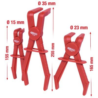 KS TOOLS Kliežte na hadicové spony 1155055 1