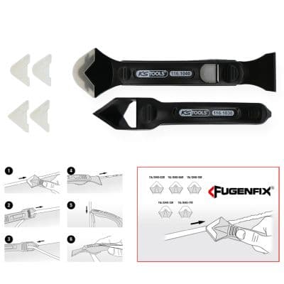 KS TOOLS Súprava škrabákov 116.1050 1