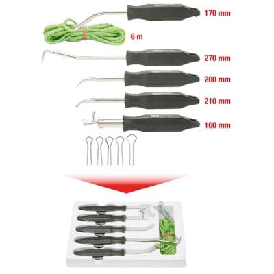 KS TOOLS Demontáž skiel - sada 140.2240 1