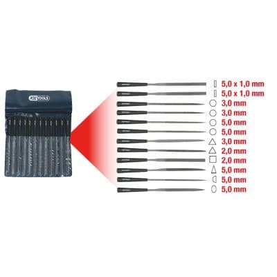KS TOOLS Súprava ihlových pilníkov 1403050 1