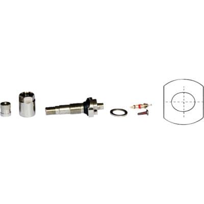 KS TOOLS Kontorla tlaku v pneumatikách 1491022 1