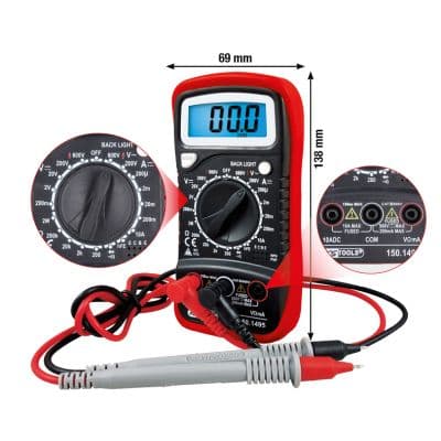 KS TOOLS Multimeter - Univerzálny merací prístroj 1501495 1