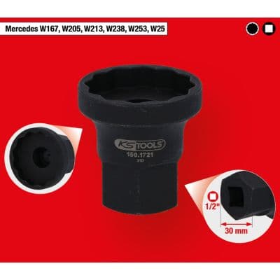 KS TOOLS Sada nástrčkových kľúčov 150.1721 1