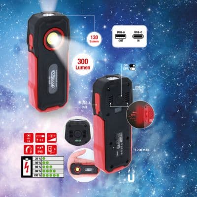 KS TOOLS Ručné svetlo 150.4505 1