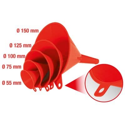 KS TOOLS Sada lievikov 1509240 1
