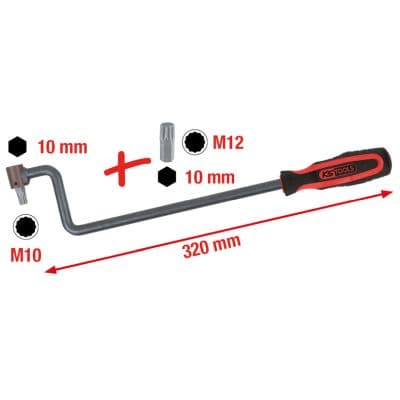 KS TOOLS Sada naradia na nastavenie, odklonu-/stopy 150.9470 1