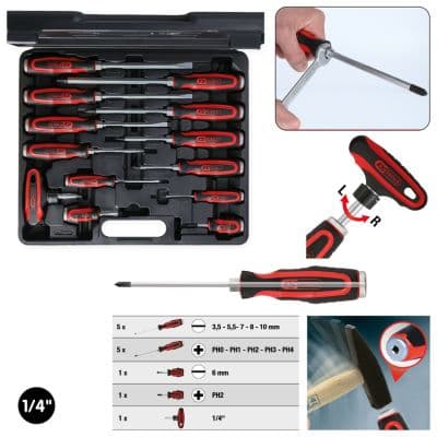 KS TOOLS Sada skrutovačov 1511150 1