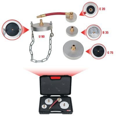 KS TOOLS Sada odvzdužňovacích adaptérov 1600710 1