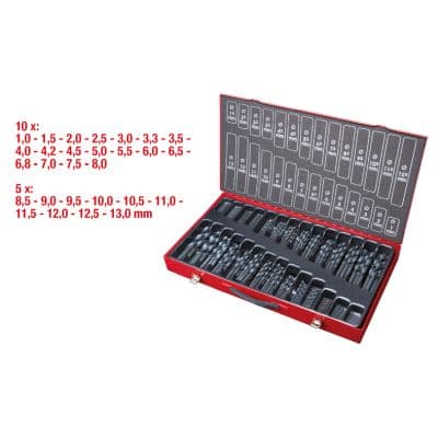 KS TOOLS Sada stupňových vrtákov 3301650 1