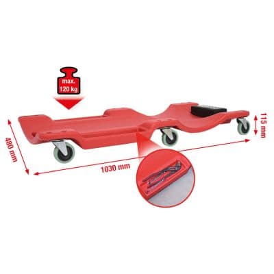 KS TOOLS Dielenské lehátko 500.8090 1