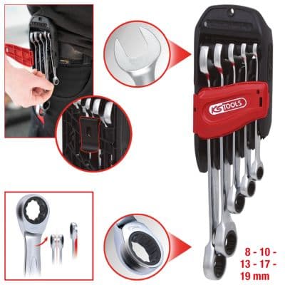 KS TOOLS Vidlicovo račňový kľúč - sada 5034255 1