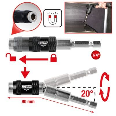 KS TOOLS Držiak bitov 514.1136 1