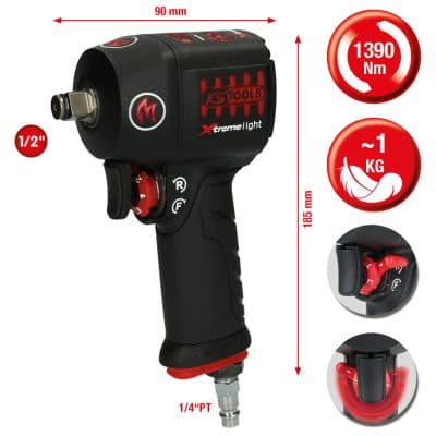 KS TOOLS Rázový uťahovák (stlačený vzduch) 5151150 1