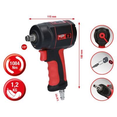 KS TOOLS Rázový uťahovák (stlačený vzduch) 515.1315 1