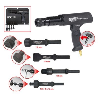 KS TOOLS Súprava sekacieho kladiva (stlačený vzduch) 5153880 1