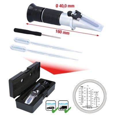 KS TOOLS Refraktometer - Tester chladiacej zmesi a elektrolytu batéri 5501285 1