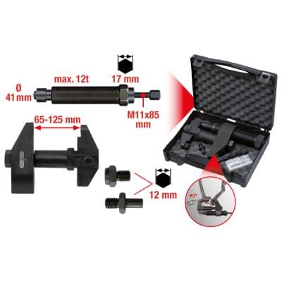 KS TOOLS Prípravok na montáž zvislého alebo čapu riadenia 670.0075 1