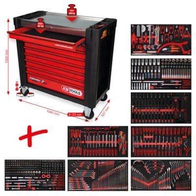 KS TOOLS Dielenský vozík 825.8564 1