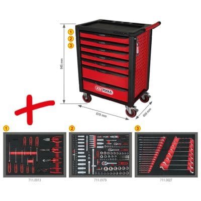 KS TOOLS Dielenský vozík 8267215 1