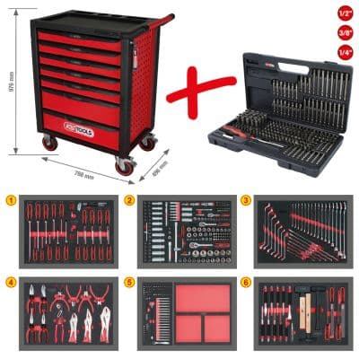 KS TOOLS Dielenský vozík 8267598 1