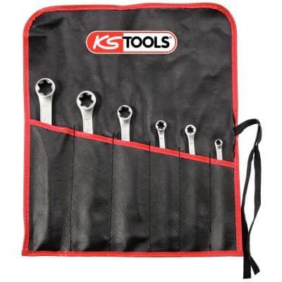 KS TOOLS Sada dvojitých očkových kľúčov 9110370 1