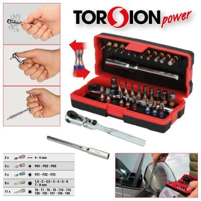 KS TOOLS Sada, skrutkovac-nadstavec(Bits) 9183015 1