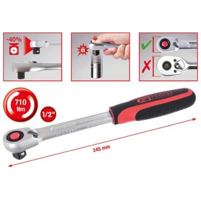 KS TOOLS Prepínacia račňa 9201290 1