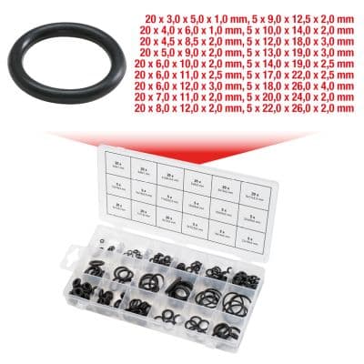 KS TOOLS Sortiment, O-krúžok 970.0180 1