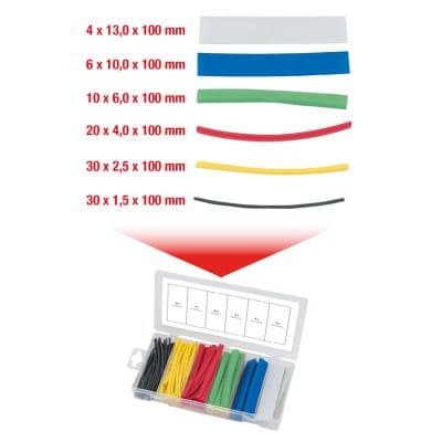 KS TOOLS Sortiment, zmrstovacie dutinky 970.0540 1