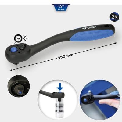 KS TOOLS Prepínacia račňa BT020900 1