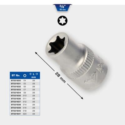 KS TOOLS Sada nástrčkových kľúčov BT021834 1
