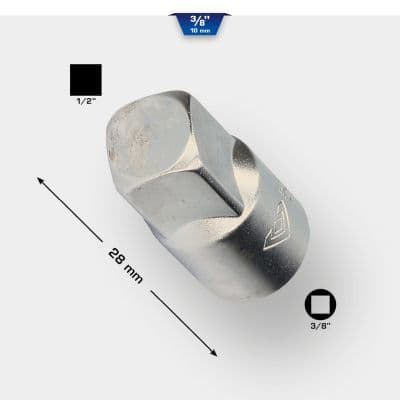 KS TOOLS Zväčžovací adaptér, račne BT021904 1