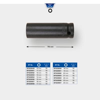 KS TOOLS Kovaný nástrčkový orech BT022663 1