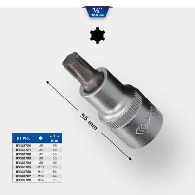 KS TOOLS Sada nástrčkových kľúčov BT022726 1