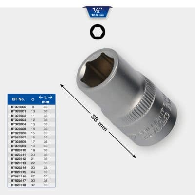 KS TOOLS Sada nástrčkových kľúčov BT022801 1