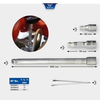 KS TOOLS Predĺženie, nástrčkový kľúč BT022911 1