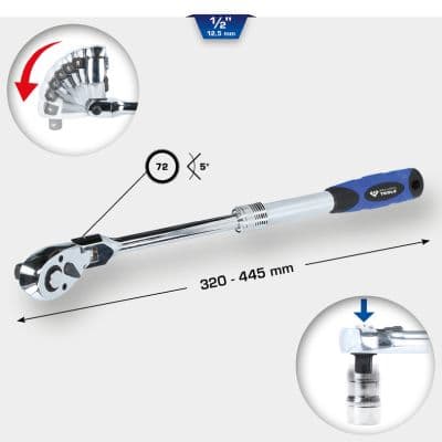 KS TOOLS Prepínacia račňa BT022993 1