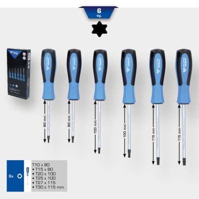 KS TOOLS Sada skrutovačov BT031010 1