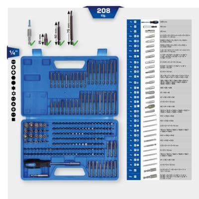 KS TOOLS Sada, skrutkovac-nadstavec(Bits) BT053208 1