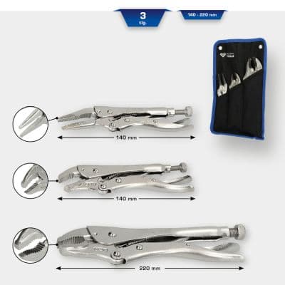 KS TOOLS Sada aretačných kliežtí BT065003 1